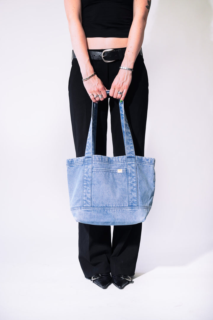 PORT - washed denim